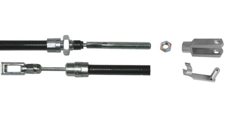 Knott 1Stück - Bremsseil für Peitz - HL:1300mm - GL:1575 mm + Gabelkopf von Knott