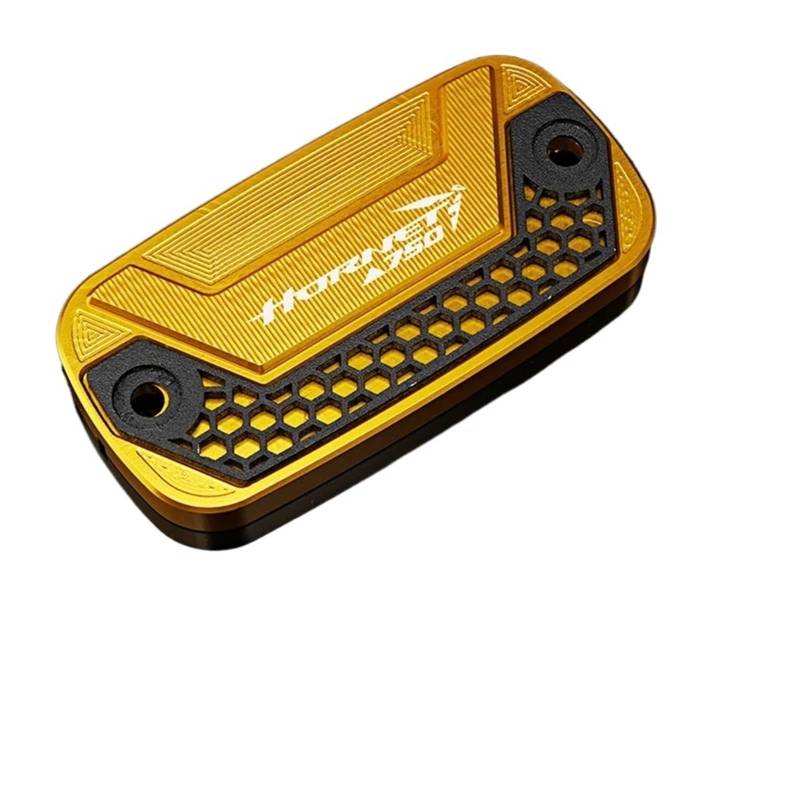 PEIWUparts Motorrad Vorderradbremsflüssigkeitsbehälter Abdeckung Motoröl Einfülldeckel Für Honda CB750 CB 750 Hornet 750 2023-2024(Farbe:Gold) von PEIWUparts