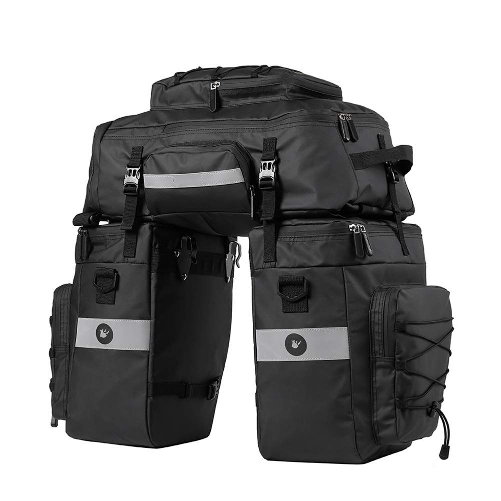 PELLOR Fahrradtasche Multifunction Radfahren Gepäckträger Tasche Reißfest Groß Gepäcktaschen mit Regen-Abdeckung PELLOR Fahrradtasche Multifunction Radfahren Gepäckträger Tasche Reißfest Groß Gepäcktaschen mit Regen-Abdeckung von PELLOR