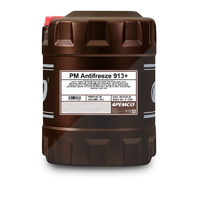 Pemco 20 L Antifreeze 913+ Kühlerfrostschutzkonzentrat [Hersteller-Nr. PM0914C-20] von PEMCO