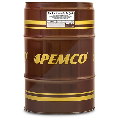Pemco 208 L Antifreeze 912+ Kühlerfrostschutzkonzentrat [Hersteller-Nr. PM0912C-DR] von PEMCO