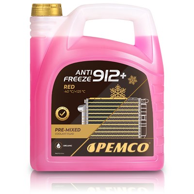 Pemco 5 L Antifreeze 912+ (-40) Kühlerfrostschutz Kühlerschutz von PEMCO