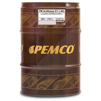 Pemco 60 L Antifreeze 911 (-40) Kühlerfrostschutz [Hersteller-Nr. PM0911-60] von PEMCO