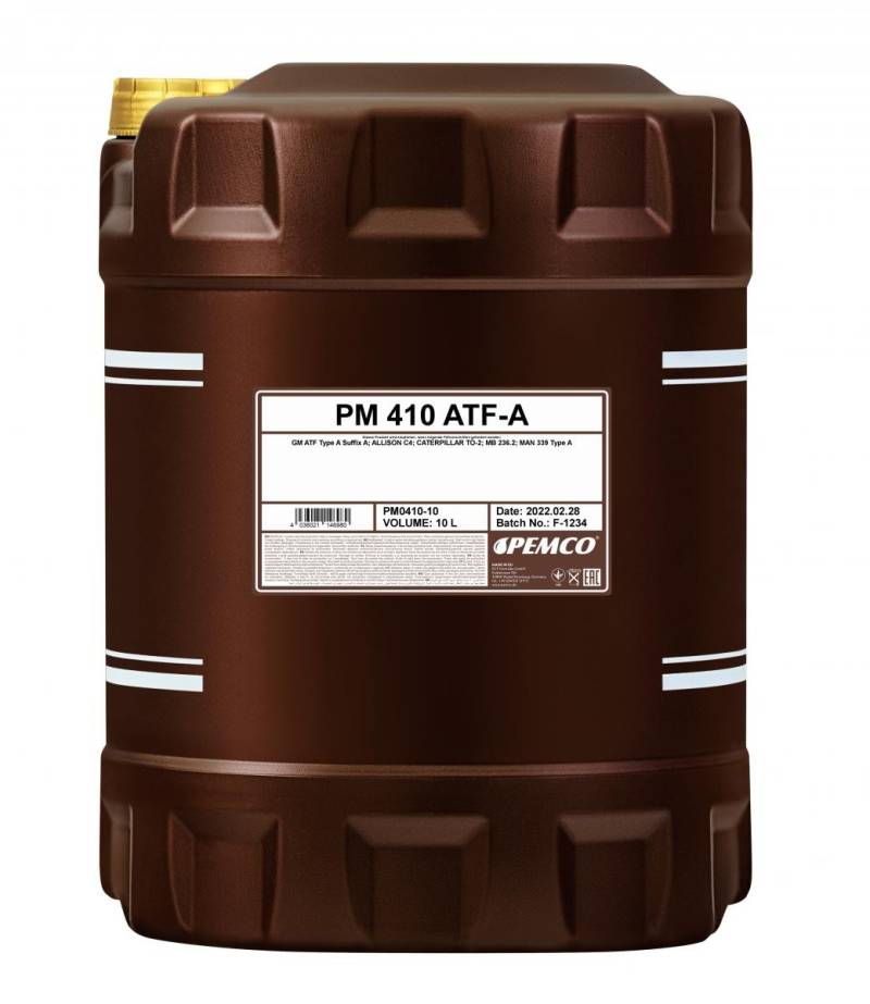 PEMCO Automatikgetriebeöl MERCEDES-BENZ,VOLVO,CHRYSLER PM0410-10 von PEMCO
