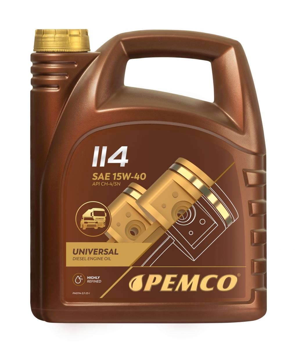 PEMCO Motoröl MERCEDES-BENZ,MITSUBISHI,SMART PM0114-5 Motorenöl,Öl,Öl für Motor von PEMCO