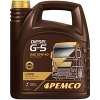 PEMCO Motoröl 10W-40, Inhalt: 5l, Teilsynthetiköl PM0705-5 von PEMCO