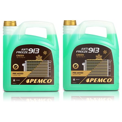 Pemco 2x 5 L Antifreeze 913 (-40) Kühlerfrostschutz von PEMCO
