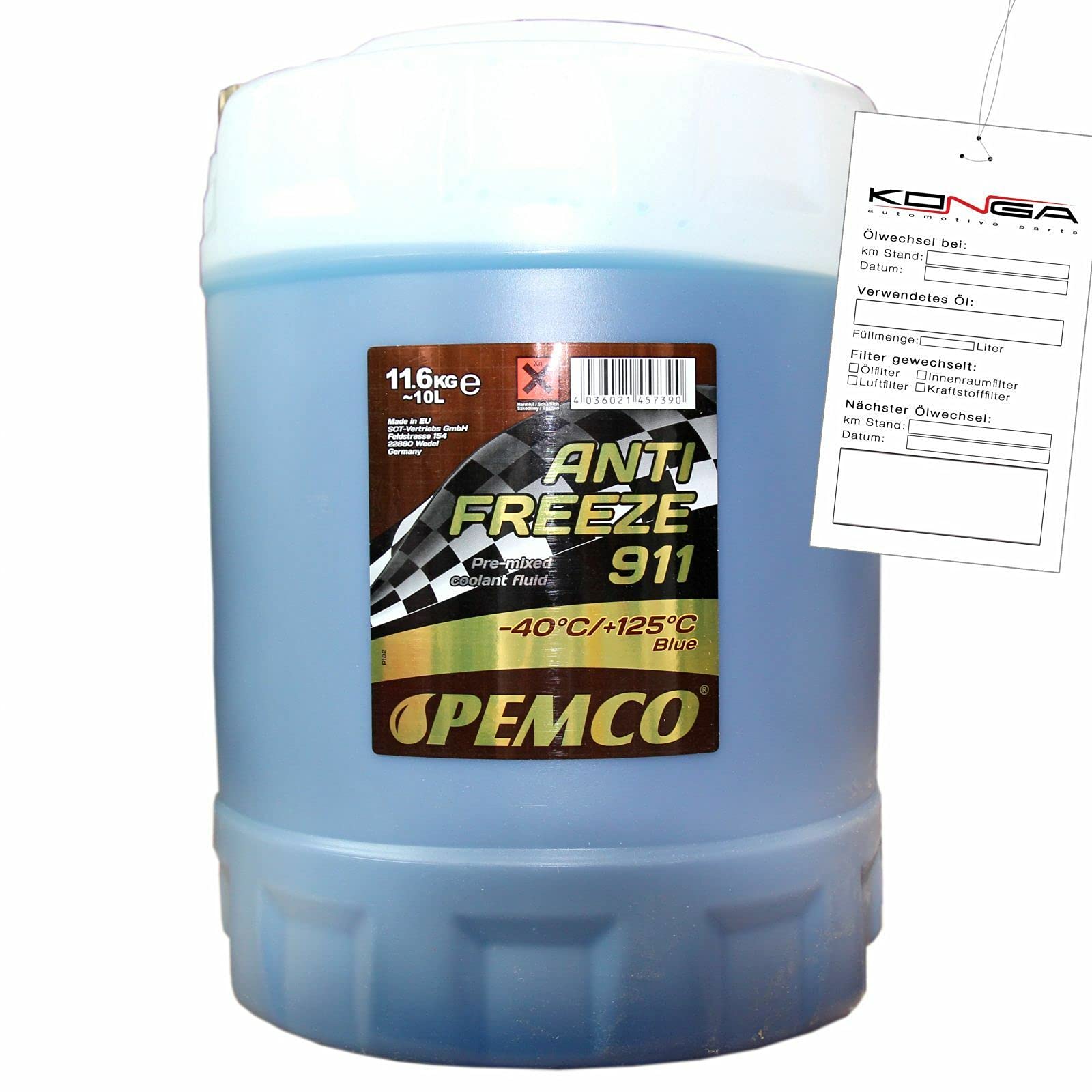 Antifreeze 911 10 Liter Antifreeze 911 10 Liter von Pemco