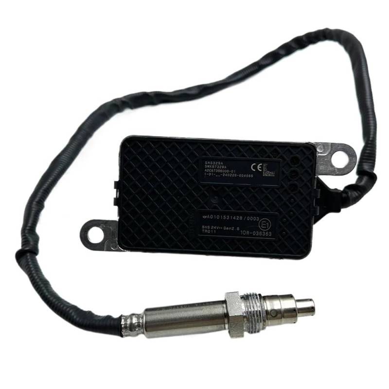 PENGNAQP Kfz-NOx-Sensor Kompatibel mit Benz für Actros Trcuk MP4 Euro 6 5WK97329A A0101531428 A0101530003 24V Nox Stickstoffsensor von PENGNAQP