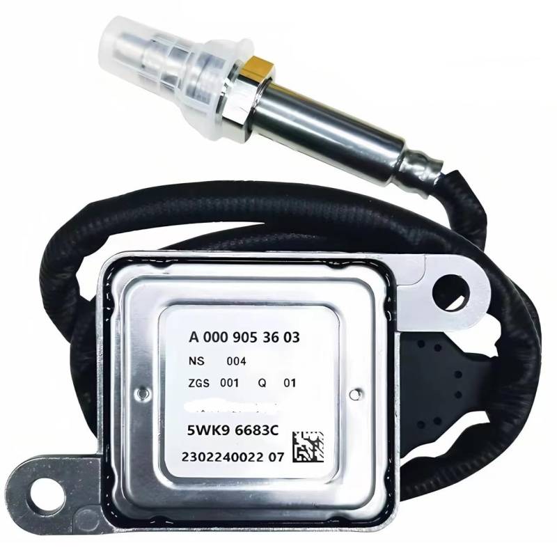 PENGNAQP Kfz-NOx-Sensor Kompatibel mit Benz für CLA350 GLE350 GLE400 ML350 5WK96683C 5WK9 6683C A0009053603 Stickstoff-Sauerstoff-Sensor NOX-Sensor von PENGNAQP