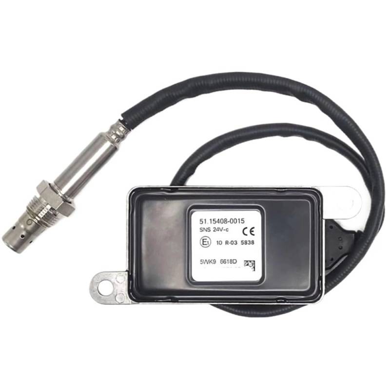PENGNAQP Kfz-NOx-Sensor Kompatibel mit Man für TGA TGL TGM TGS TGX TG 5WK96618D 51.15408-0015 51154080015 51154080009 Stickstoff-Sauerstoff-Sensor 24 V Nox-Sensor von PENGNAQP
