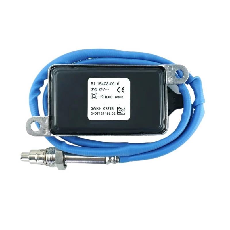 PENGNAQP Kfz-NOx-Sensor Kompatibel mit Man für Truck 24 V 51.15408-0016 5WK9 6721B 5WK96721B 51154080016 51.154080016 Stickstoff-Sauerstoff-Sensor Nox-Sensor von PENGNAQP