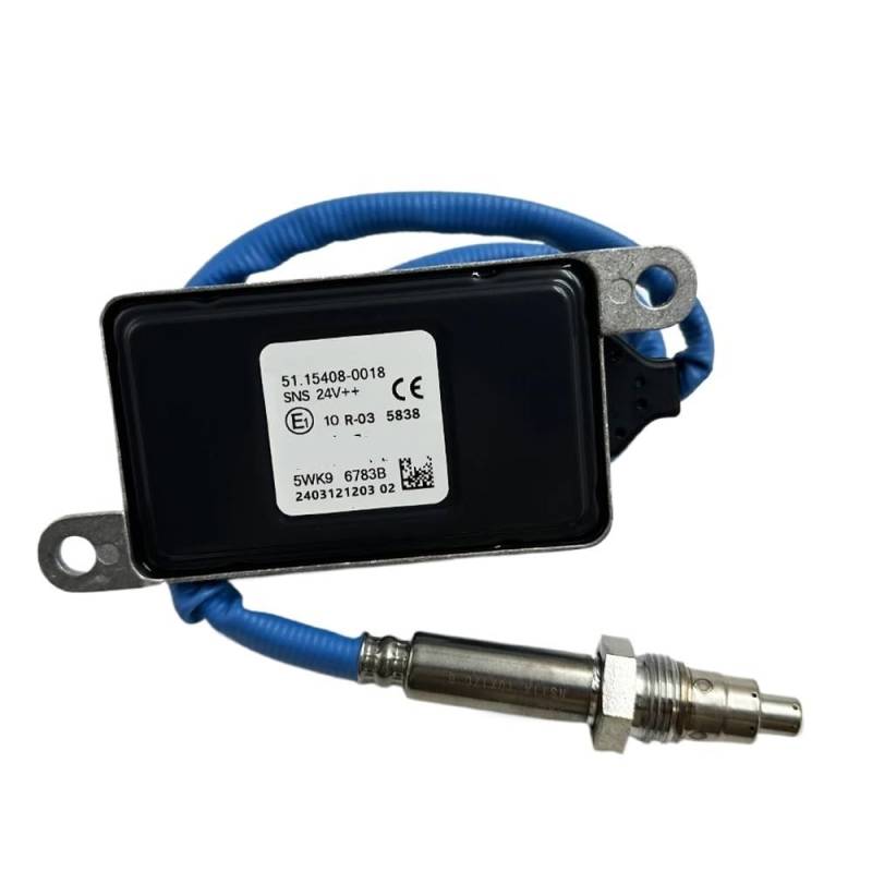 PENGNAQP Kfz-NOx-Sensor Kompatibel mit Man für Truck Euro6 24V 5WK96783A 51154080011 5WK96783B 51154080018 NOx-Sauerstoffsensor von PENGNAQP