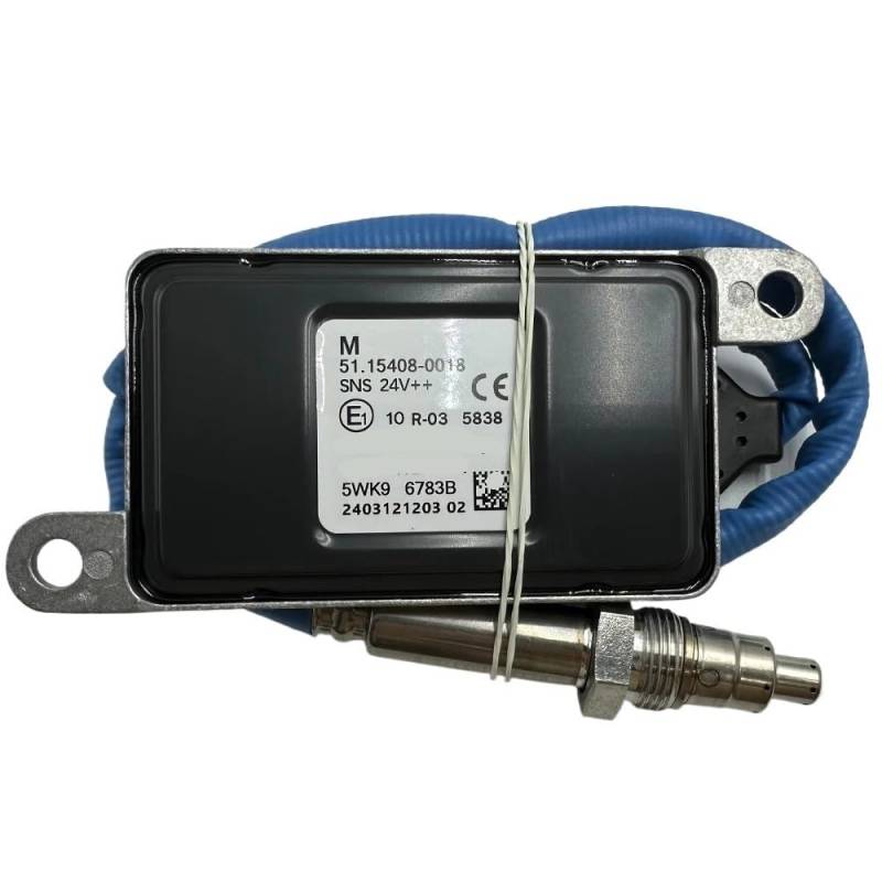 PENGNAQP Kfz-NOx-Sensor Kompatibel mit Man für Trucks Euro6 51154080018 5WK96783B 51.15408-0018 24V Stickstoff-Nox-Sauerstoffsensor von PENGNAQP