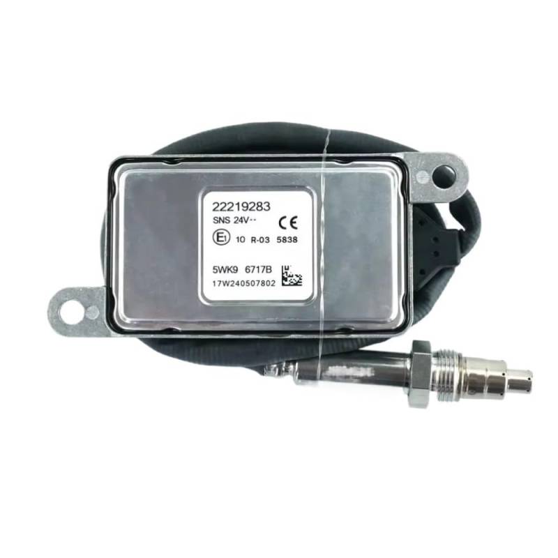 PENGNAQP Kfz-NOx-Sensor Kompatibel mit Volvo für Truck FE FH FL NH FM 22219283 5WK96717B 21984358 5WK96717A Stickstoff-Sauerstoff-Sensor Nox-Sensor von PENGNAQP