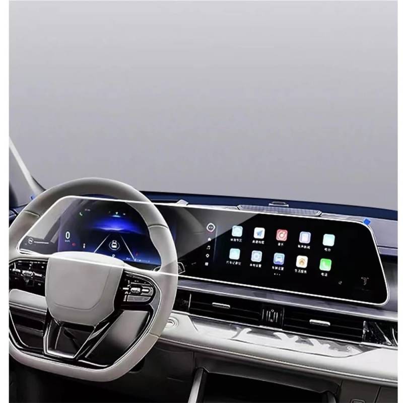 PENGNAQP Kompatibel mit Chery für OMODA 5 2021-2022 2023 Auto-LCD-GPS-Navigation und Armaturenbrett-Bildschirm aus gehärtetem Glas Filmschutz von PENGNAQP
