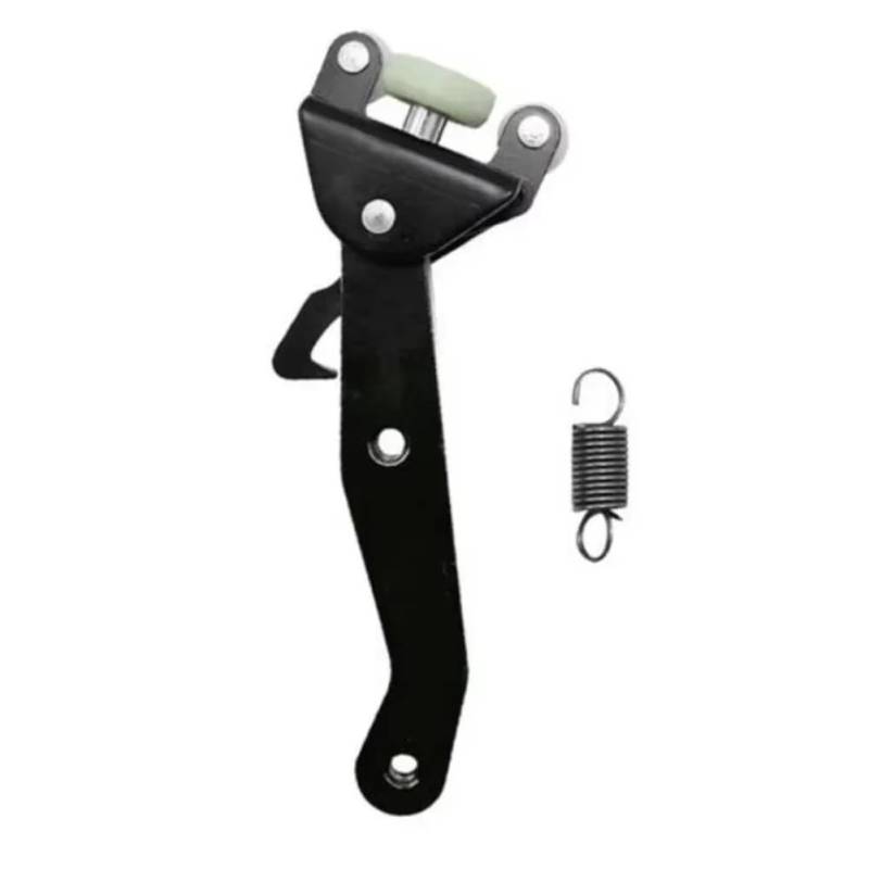 PENGNAQP Schiebetürrollen Kompatibel mit VW für Caravelle 2003-2015 Auto-Schiebetür-Rollenführungsscharnier, unteres linkes Seitenschiebetür-Rollenscharnier 7H0843397 von PENGNAQP