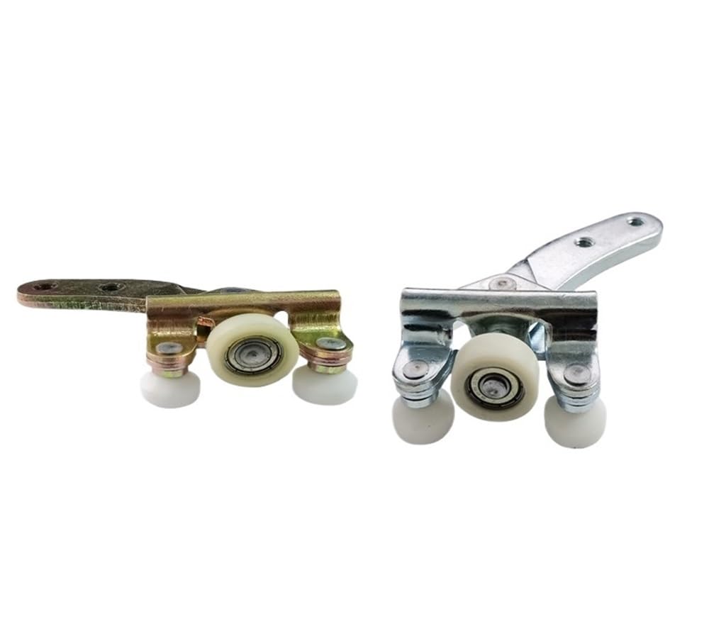 PENGNAQP Schiebetürrollen Kompatibel mit VW für Transporter T4 1990-2003 Links Rechts Auto Schiebetür Roller Unten Kurze Arm Slider Guide 701843406A 701843405A(1 Set) von PENGNAQP