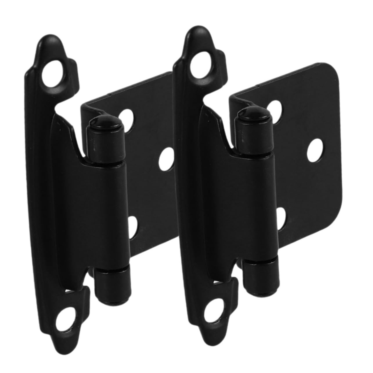PENIKOKO 2 Stück Scharnier Abdeckung Für Möbel Nickel Schließen Innen Tür Innere Näher Selbst Hälfte Modern Wohnmobil Schrank Hardware Anhänger-Hardware Schwarz Stahlplatte PENIKOKO 2 Stück Scharnier Abdeckung Für Möbel Nickel Schließen Innen Tür Innere Näher Selbst Hälfte Modern Wohnmobil Schrank Hardware Anhänger-Hardware Schwarz Stahlplatte von PENIKOKO