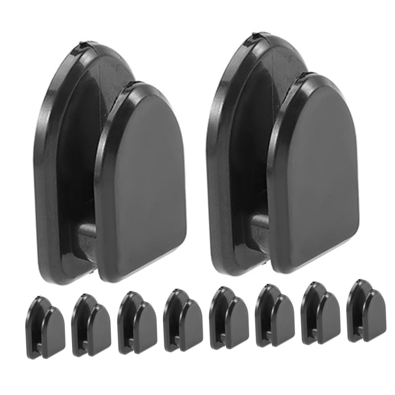 PENIKOKO 35 Stück Autohaken Klebstoff Schlüssel hinter Klebehaken Stamm automatische Haken Auto-Aufhänger Mini-Aufhänger Kleine Haken Auto-Mini-Haken Fahrzeughaken Abs Black PENIKOKO 35 Stück Autohaken Klebstoff Schlüssel hinter Klebehaken Stamm automatische Haken Auto-Aufhänger Mini-Aufhänger Kleine Haken Auto-Mini-Haken Fahrzeughaken Abs Black von PENIKOKO