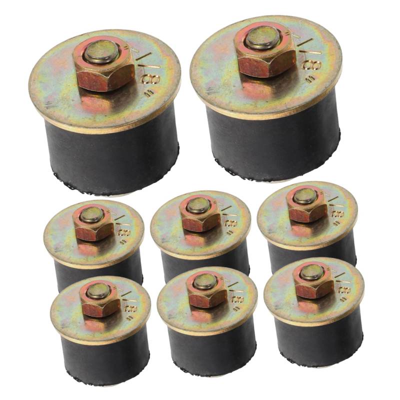 PENIKOKO 8 Stück Gummi Expansionsstopfen Gummistopfen Wagenheber Ölstopfen Froststopfen Wagenheber Gummi Ölstopfen Gummi Lochstopfen Expansions Gummistopfen Automobil Froststopfen von PENIKOKO