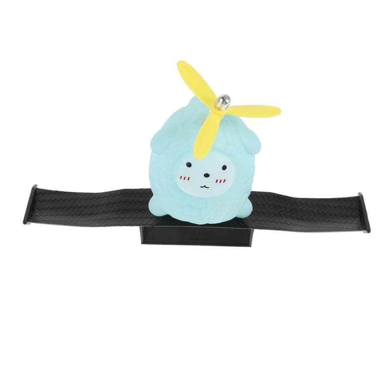 PENIKOKO Cartoon Tail Puppe Rückseite Rücken Auto-Heckspoilerflügel Kleiner Spoiler fürs Auto Mini WAHR Stamm Automobilzubehör Außenheckspoiler für Autos Heckflügel eines Autos Abs Schwarz von PENIKOKO