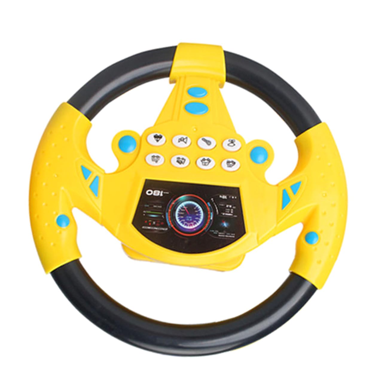 PENIKOKO Lenkradsimulator Spielzeuglenkrad Passagier Lenkung klein Fahrsimulatorspielzeug für Lenkrad für Kindersimulation Fahrspielzeug Musiklenkrad Plastik Gelb PENIKOKO Lenkradsimulator Spielzeuglenkrad Passagier Lenkung klein Fahrsimulatorspielzeug für Lenkrad für Kindersimulation Fahrspielzeug Musiklenkrad Plastik Gelb von PENIKOKO