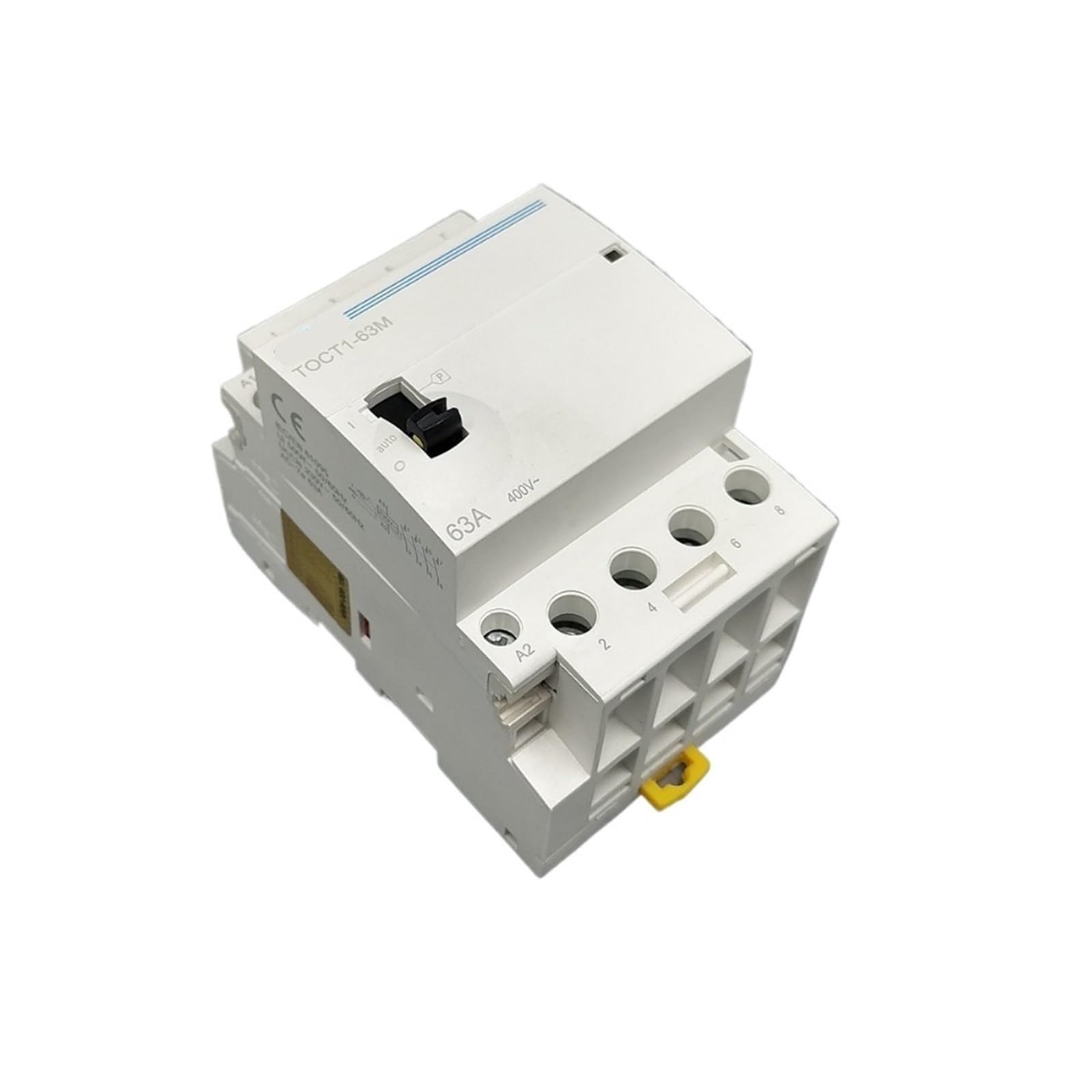 TOCT1 4P 63A 220V/230V 50/60HZ Din-schiene Ac Modulare Schütz Mit Manuelle Steuerung schalter 4NO Oder 2NO 2NC Oder 4NC 1Pcs(4NO) von PEPAJKTI