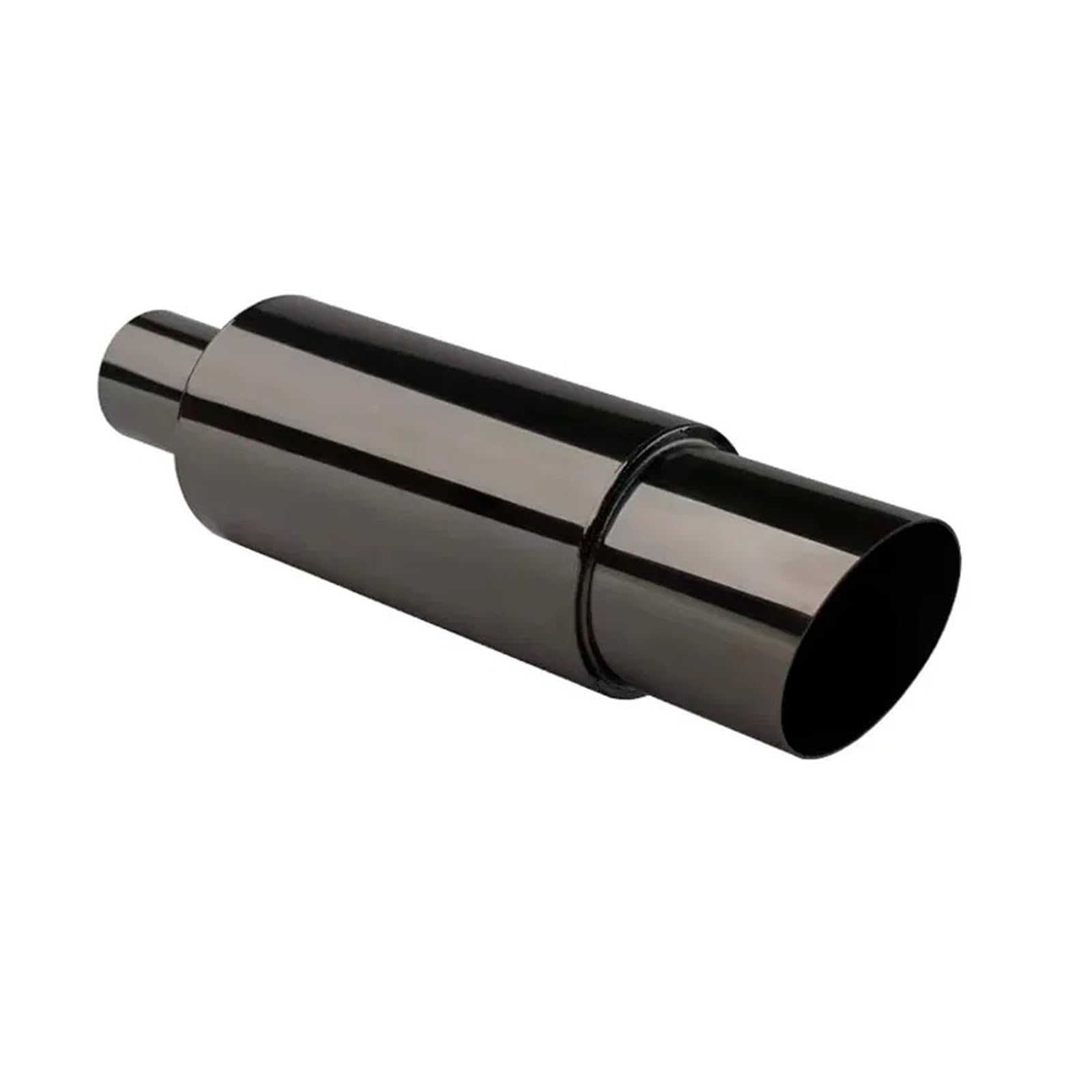 Auspuffendrohr 55 Mm Modifizierte Auspufftrommel Hinterer Abschnitt Modifiziertes Auspuffrohr Endrohr Gerader Trommelschalldämpfer Aus Edelstahl Autozubehör Auspuff Endrohr(Black drumpipe1360) von PEPKWELYCB