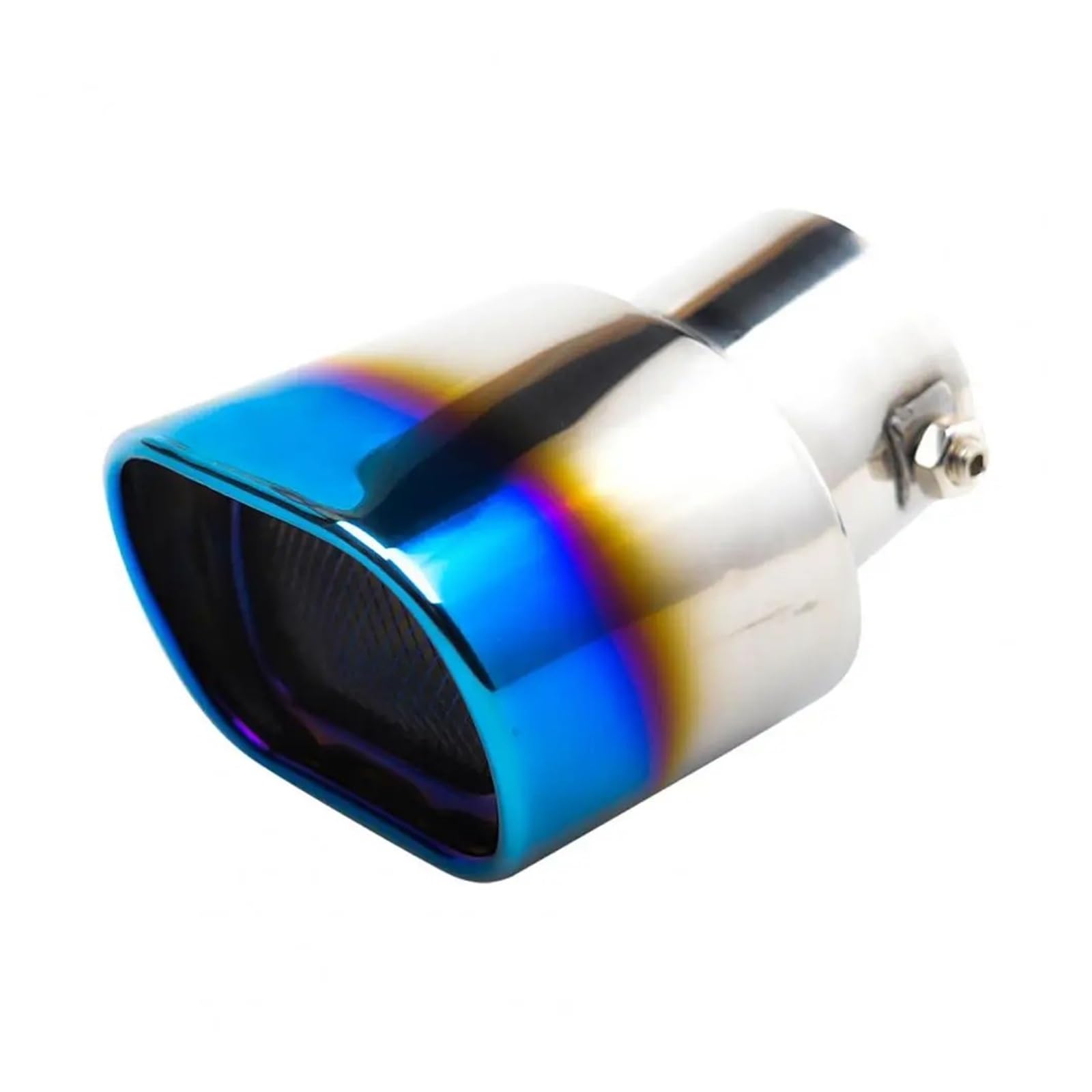 Auspuffendrohr Auspuff Schalldämpfer Polieren Oberfläche Auspuff Endrohr Auto Auspuff Endschalldämpfer Spitze Rohr Auspuff Endrohr(B) von PEPKWELYCB