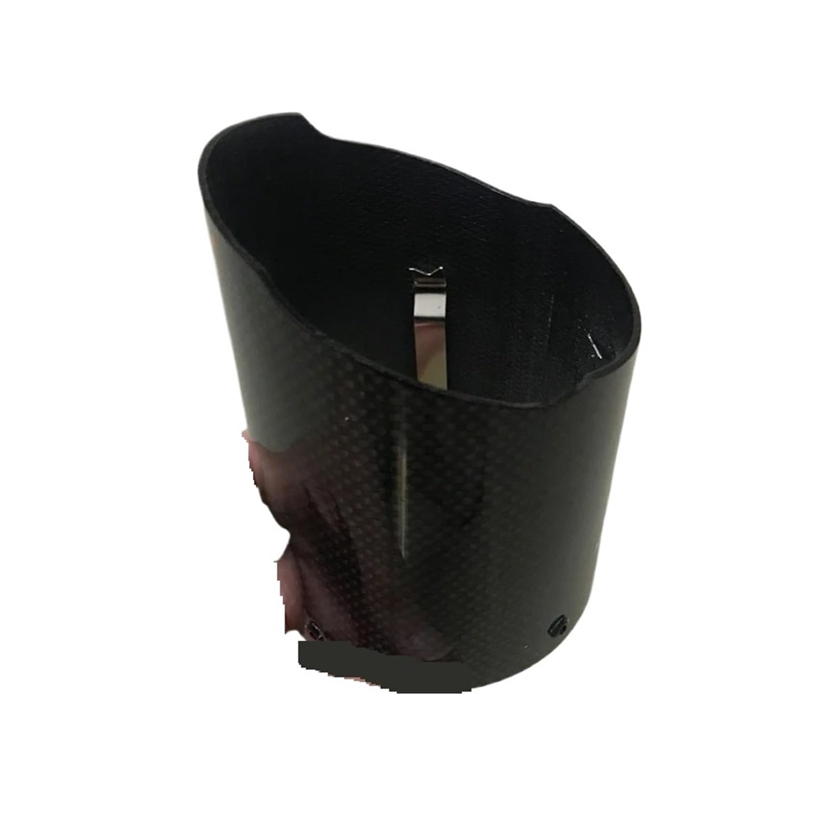 Auspuffendrohr Auto Universal Auspuffrohr Aus Kohlefaser Auspufftopf Rohrspitze Aus Kohlefaser Gehäuse Auspuffspitze Gehäuse 73 Mm 86 Mm Einlass Auspuff Endrohr(83mm Inlet 89mm Out d) von PEPKWELYCB