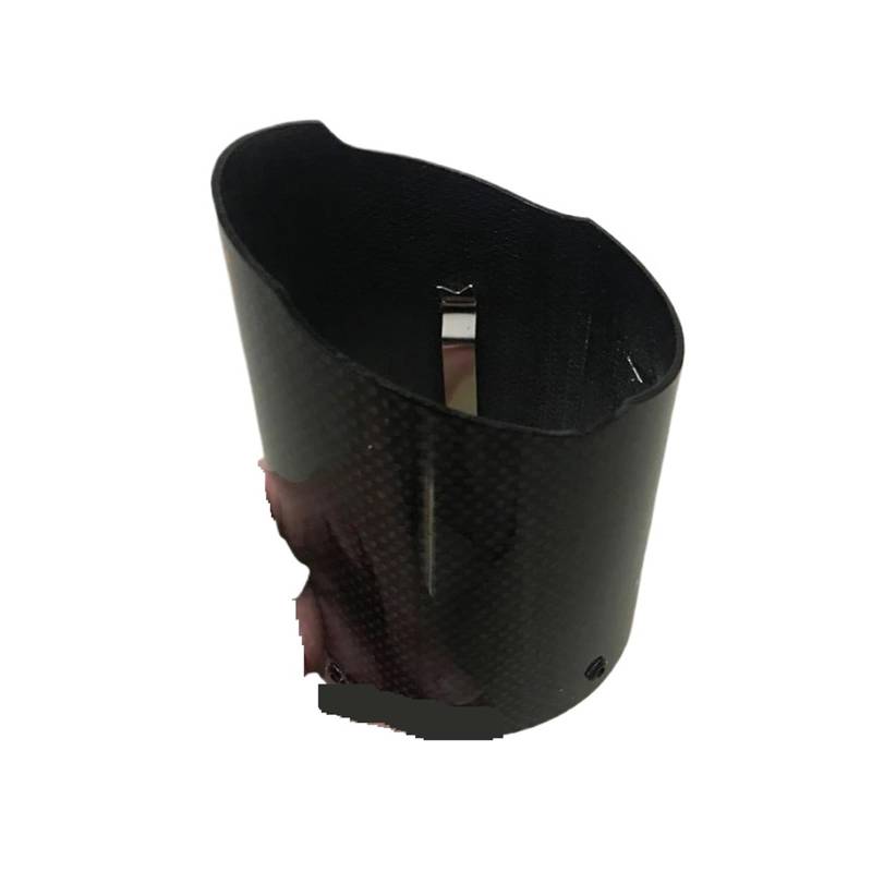 Auspuffendrohr Auto Universal Auspuffrohr Aus Kohlefaser Auspufftopf Rohrspitze Aus Kohlefaser Gehäuse Auspuffspitze Gehäuse 73 Mm 86 Mm Einlass Auspuff Endrohr(83mm Inlet 89mm Out d) von PEPKWELYCB