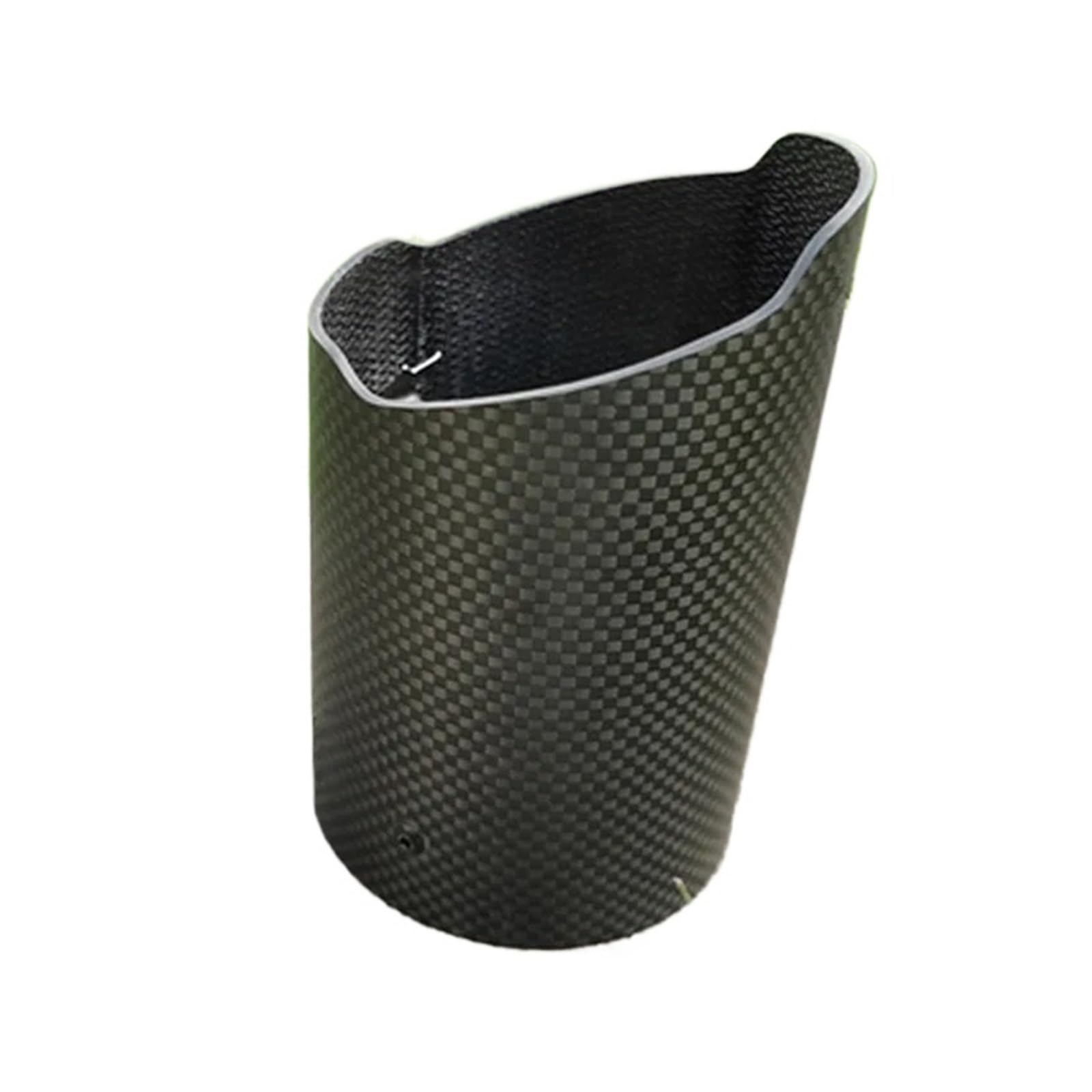Auspuffendrohr Auto Universal Auspuffrohr Aus Kohlefaser Auspufftopf Rohrspitze Aus Kohlefaser Gehäuse Auspuffspitze Gehäuse 73 Mm 86 Mm Einlass Auspuff Endrohr(94mm Inlet 101mm Out) von PEPKWELYCB