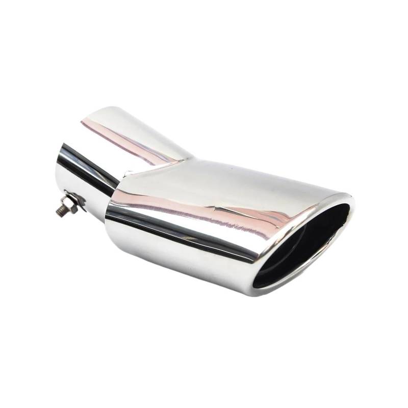 Auspuffendrohr FÜR CR-V FÜR CRV 2017-2021 2018 2019 2020 Auto Auto Auspuff Hinten Endrohr Spitze Schalldämpfer Trim Edelstahl Chrom Blau Teile Auspuff Endrohr(Silver) von PEPKWELYCB