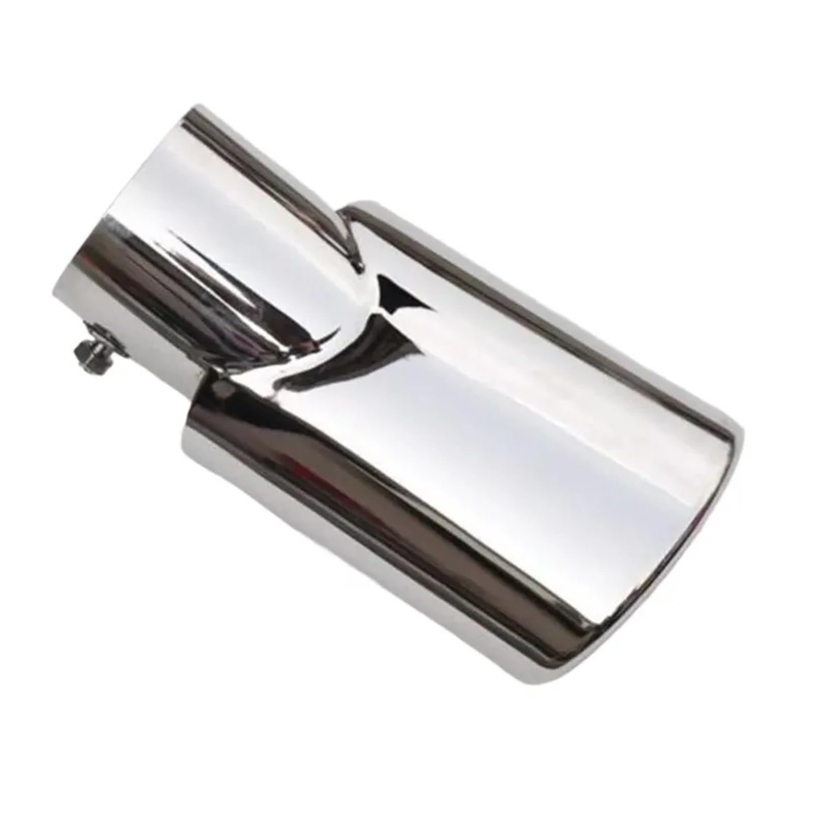 Auspuffendrohr FÜR CR-V FÜR CRV 2023 2024 2 STÜCKE Auspuff Endrohr Spitze Endrohr Trim Auspuff Endrohr(76mm oval Curved hig) von PEPKWELYCB