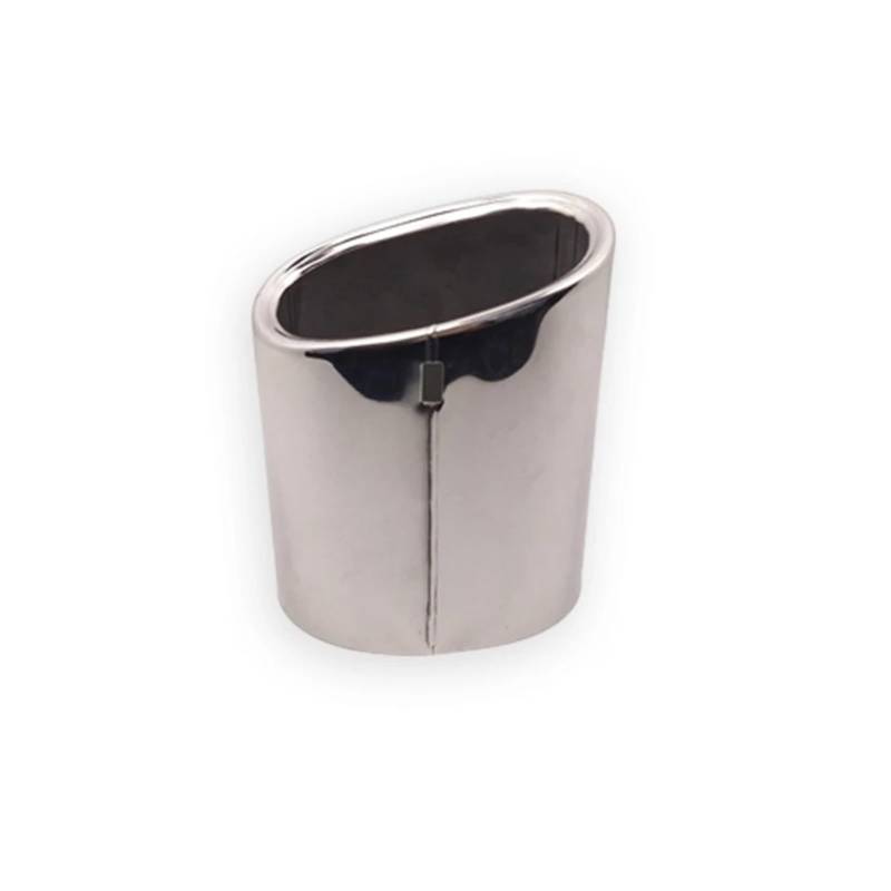 Auspuffendrohr Für 318 Für X3 E83 F25 2003-2010 Edelstahl-Auspuffrohr Schalldämpfer Endrohr Schalldämpferspitze Auto Heckklappe Autozubehör Styling Auspuff Endrohr(Dark Grey) von PEPKWELYCB