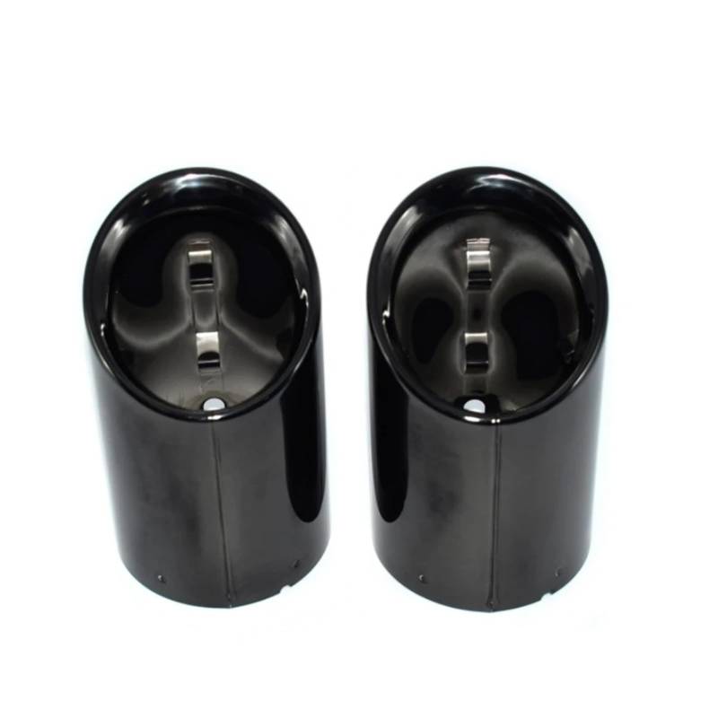 Auspuffendrohr Für 320d 330i 330e 320d 330i 330e G20 G21 Schalldämpfer Schwanz Kehle Abdeckung Edelstahl Schwarz Spitze Düse Auspuff Kopf Auspuff Endrohr(1 Pair) von PEPKWELYCB
