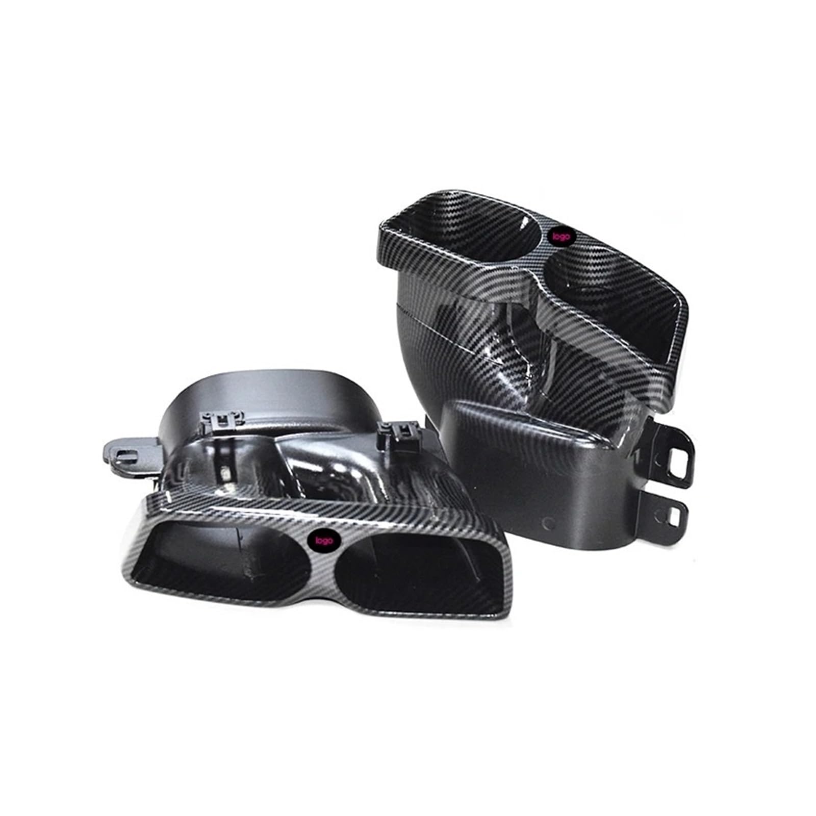 Auspuffendrohr Für Benz W205 W212 W213 W218 W222 Für CLS CES 2009-2019 Auto Auspuffblende Klasse Auspuffanlage Endschalldämpfer Spitze Endrohr Auspuffblenden Endrohr Auspuff Endrohr(Style B) von PEPKWELYCB