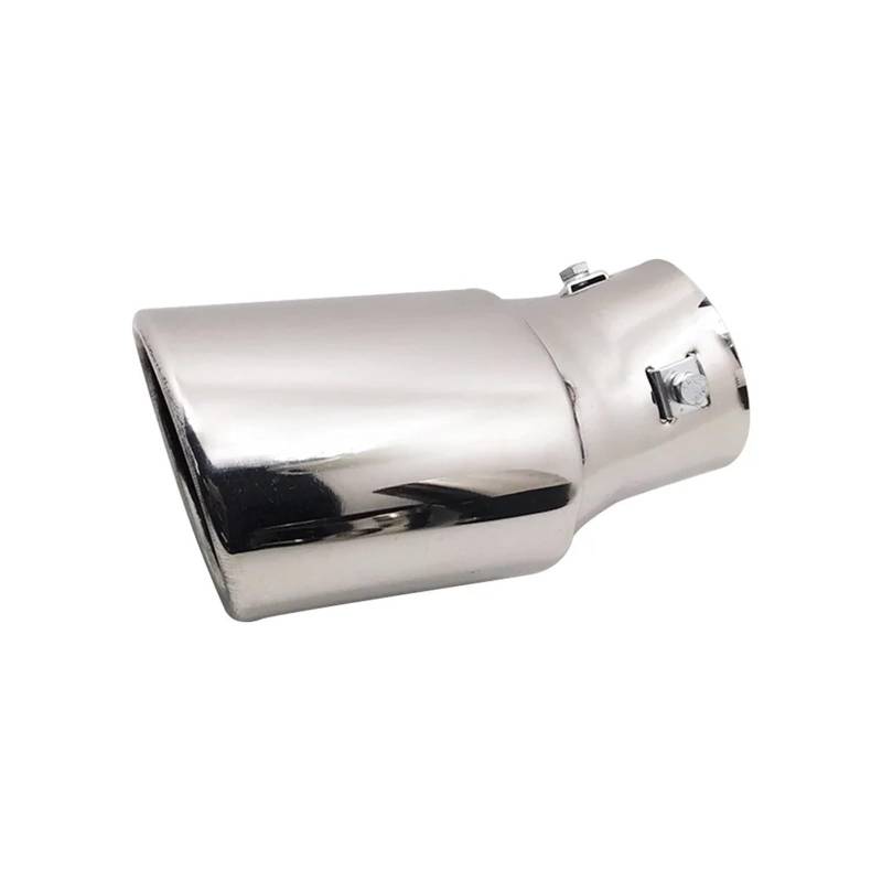 Auspuffendrohr Für CRV 2012 Auto-Auspuff-Schalldämpfer-TIPP Edelstahl-Rohr Chrom-Trimm Modifizierter Auto-Hinterteil-Heck-Throat-Liner Auspuff Endrohr(Silver) von PEPKWELYCB