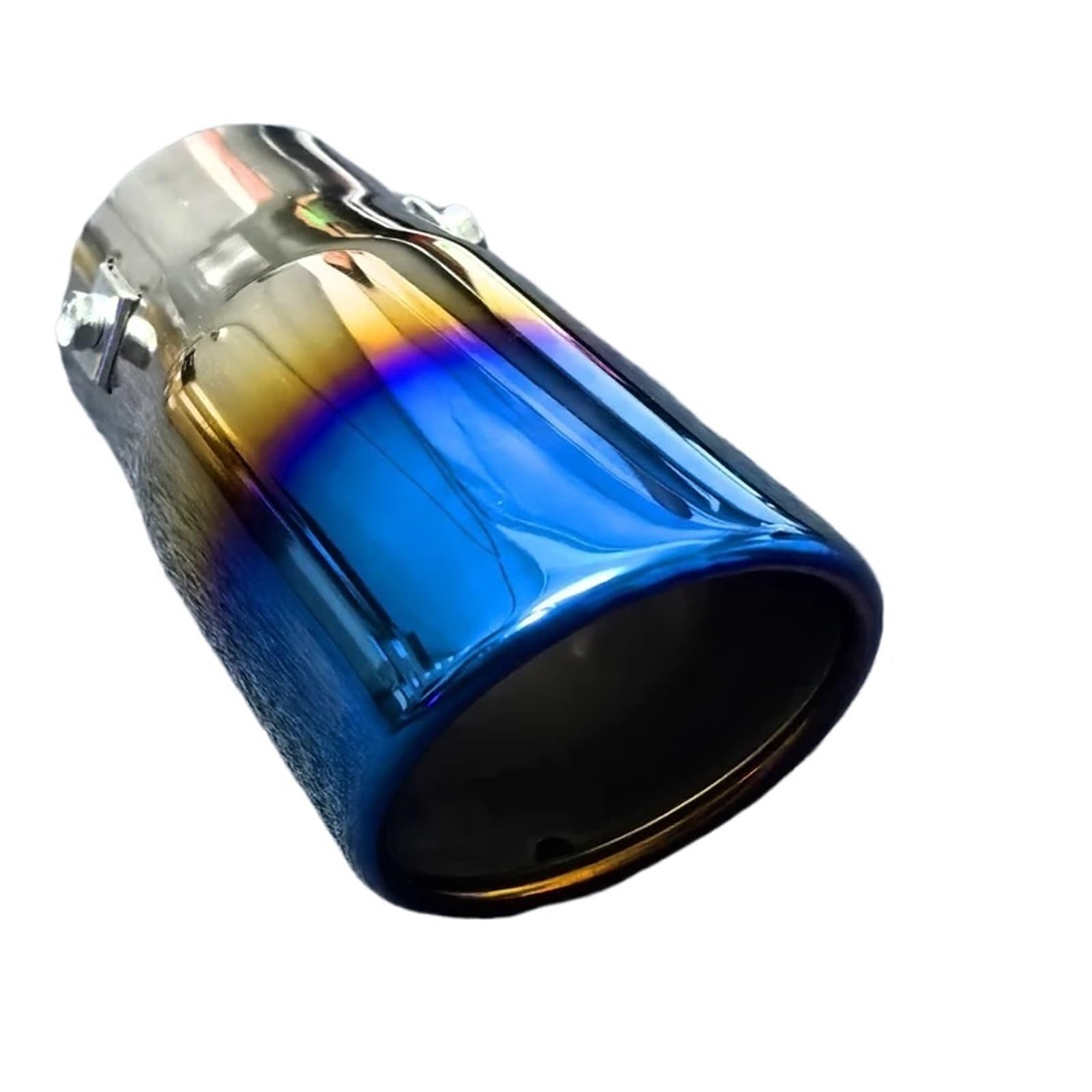 Auspuffendrohr Für Clio 5 2019 2020 2021 2022 Automotive Schalldämpfer Auspuffrohr Schwanz Kehle Auspuff Endrohr(Blue) von PEPKWELYCB