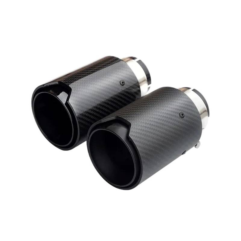 Auspuffendrohr Für F30 F31 F22 F23 F32 F33 F36 F10 F12 Für M2 Für M3 Für M4 2011-2019 1 STÜCKE Autoschalldämpferrohr Mit Carbon Fiber Tail Throat Modifikation Auspuff Endrohr(In 63mm Out 93mm) von PEPKWELYCB