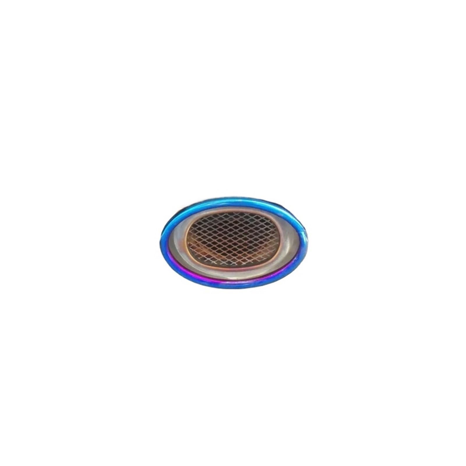 Auspuffendrohr Für Ford Für Focus 2 3 4 Fusion Für Fiesta MK2 MK3 MK4 Auto Auto Auspuff Schalldämpfer Hinten Schwanz Throat Liner Zubehör Auspuff Endrohr(Blue) von PEPKWELYCB