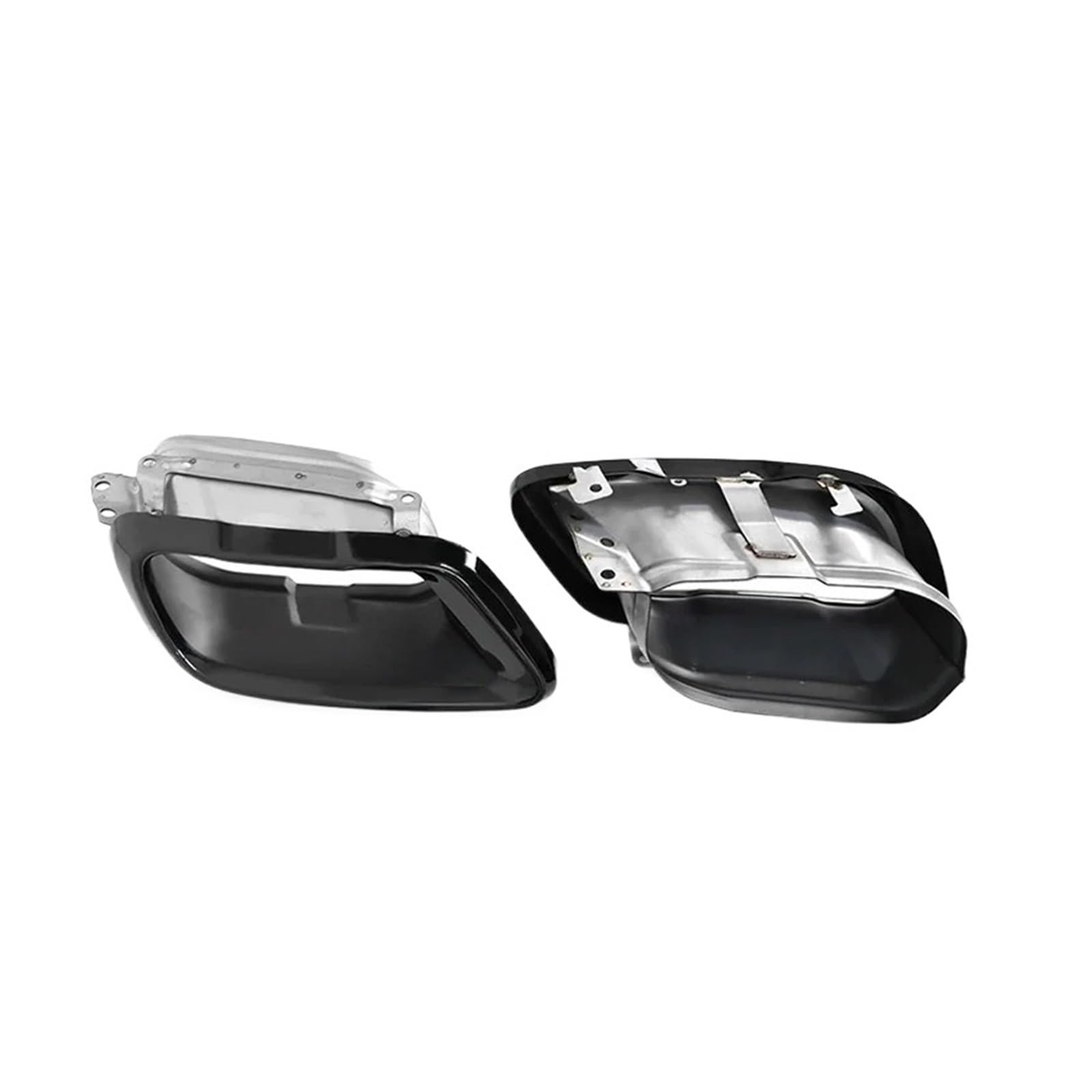 Auspuffendrohr Für G05 Für X5 G06 Für X6 G07 Für X7 2019 2020 2021 2 Teile/los Auto Auspuff Trim Schalldämpfer Spitze Endrohr Repalcement Düse Auspuff Endrohr(Black B) von PEPKWELYCB