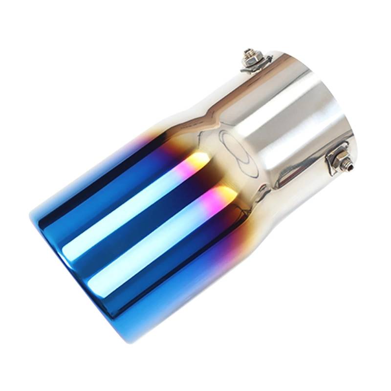 Auspuffendrohr Für Lexus Für GX550 2024 2025 Auto Auspuffrohr Spitze Hinten Schwanz Kehle Schalldämpfer Auspuff Endrohr(Blue) von PEPKWELYCB