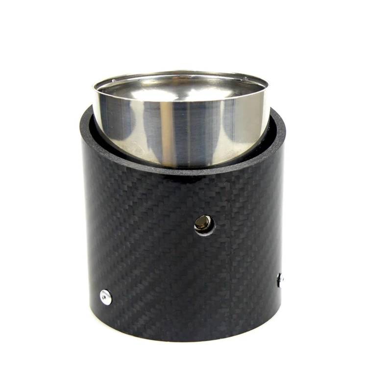 Auspuffendrohr Für MINI Für Cooper JCW R50 R53 R55 R56 R57 R58 R59 R60 R61 F54 F56 F57 F60 2011-2016 1 Stück Echt Carbon Auspuff Schalldämpfer Tipps Auspuffrohre Auspuff Endrohr(IN 85mm Outlet 105mm) von PEPKWELYCB