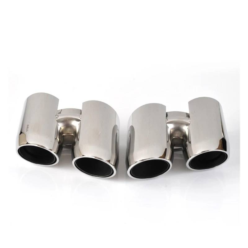 Auspuffendrohr Für Panamera 970 2010 2011 2012 2013 2014 2015 2016 Autoauspuffanlagen Schalldämpferspitze Endrohr Fluchtauspuff Diffusor Zubehör Auspuff Endrohr(14-16 Silver) von PEPKWELYCB