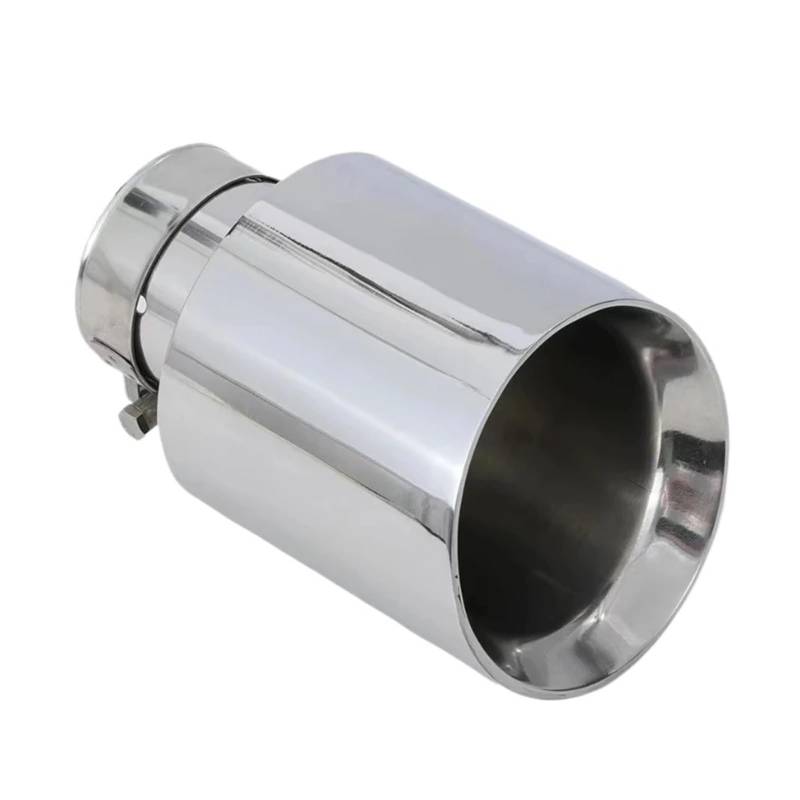 Auspuffendrohr Für Serie 1PC Schalldämpferspitze Auto Modifizierte Edelstahl-Auspuffspitze Universal-Auspuffrohrdüseneinlass 60mm 63mm Auspuff Endrohr(60mm-89mm) von PEPKWELYCB