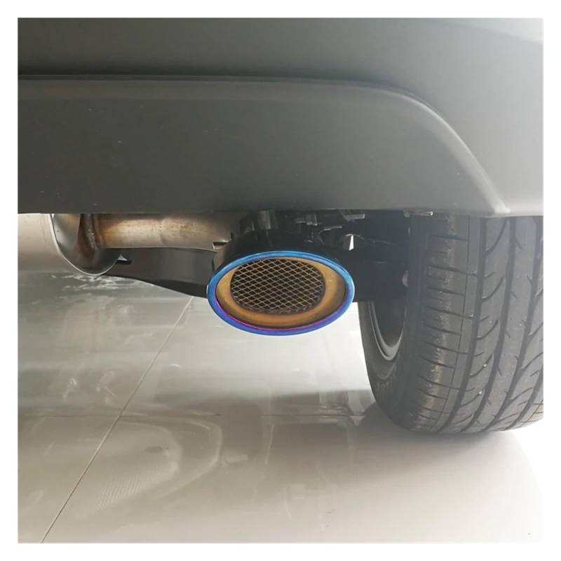 Auspuffendrohr Für Toyota C-HR Für CHR 2017 2018 2019 2020 2021 2022 Auto Edelstahl Hinten Auspuffrohr Schalldämpfer Schwanz Ende Rohr Auto Zubehör Auto Teile Auspuff Endrohr(B) von PEPKWELYCB