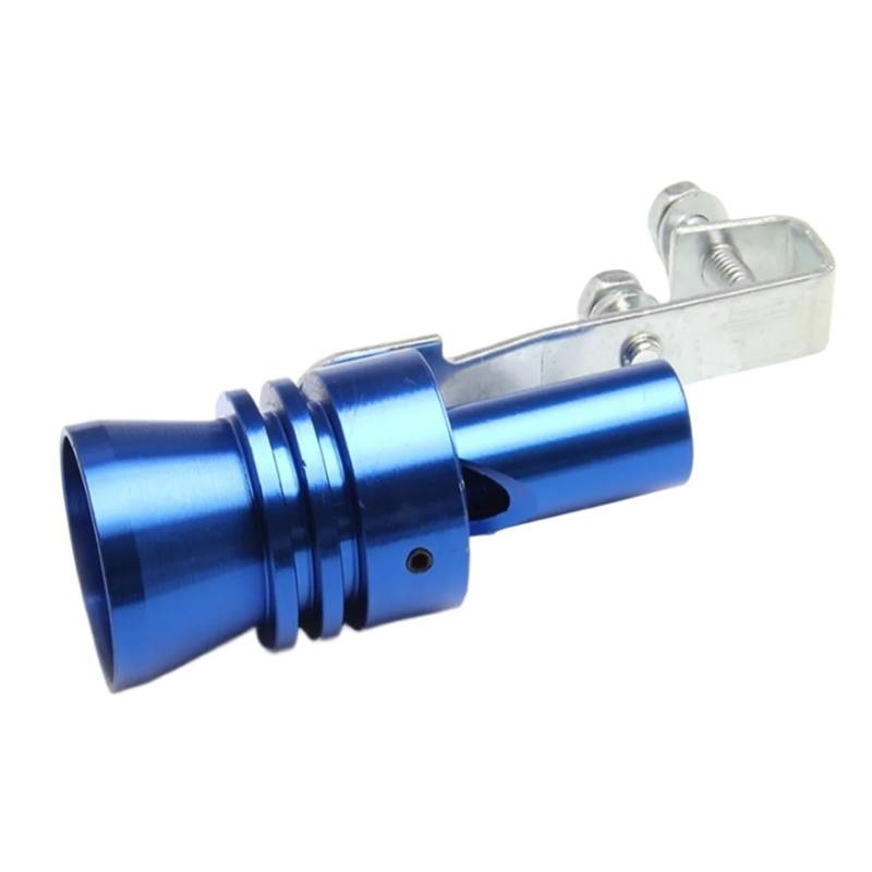 Auspuffendrohr Für VW B5 B6 B7 Für Polo Für Jetta Für Golf 7 5 6 Für Passat Auto Auspuffrohr Turbo Sound Whistle Auspuff Endrohr(Blue) von PEPKWELYCB