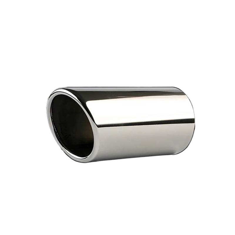 Auspuffendrohr Für VW Für Passat Für Tiguan Für Jetta Für SAGITAR Für Polo Für Golf 7 2011-2015 Edelstahl Auto Auspuff Schalldämpfer Spitze Rohre Abdeckungen Auspuff Endrohr(C0378-Silver) von PEPKWELYCB